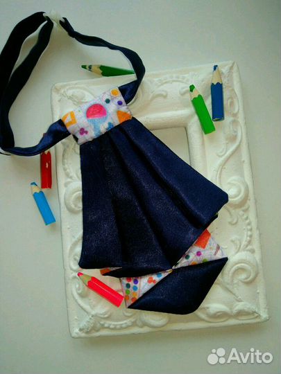 Галстук жабо двусторонний