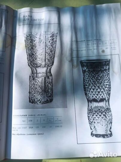 Каталог советский хрусталь
