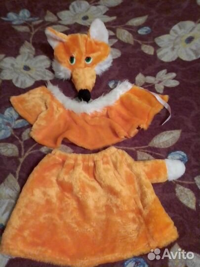 Костюм зайка, медведь, волк, лиса, ежик, собака