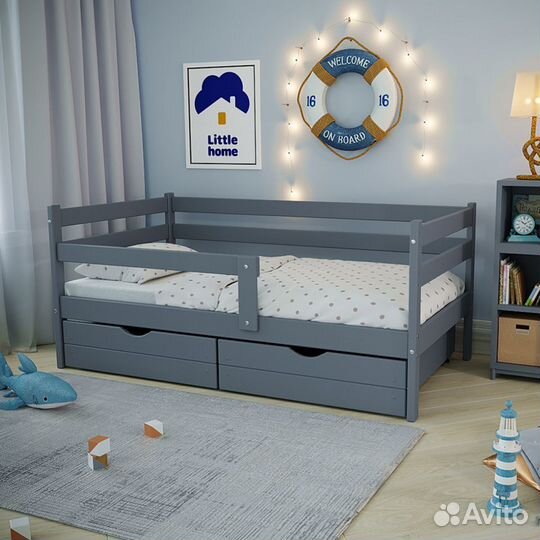 Детская кровать Софа из массива