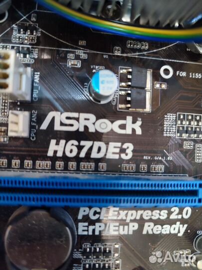 Комплект 1155 + 1050Ti