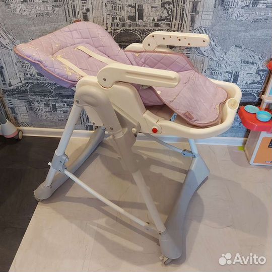 Стульчик для кормления happy baby classic