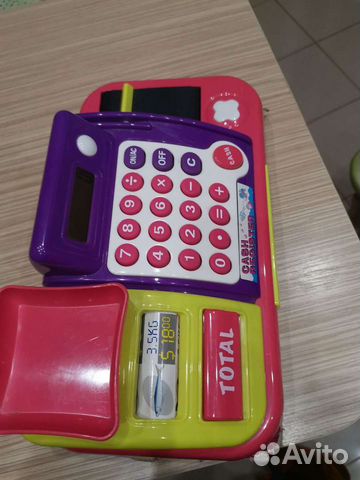 Детская касса игра, как в магазине