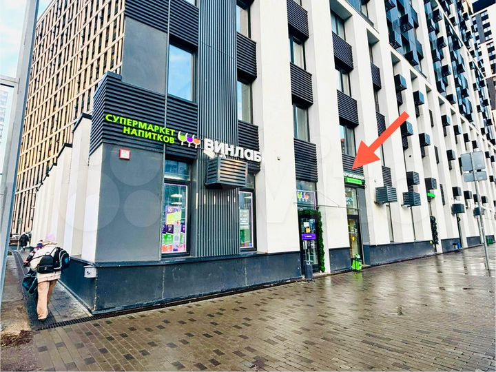 Продуктовый магазин,бизнес ЖК, 1 линия,остановки