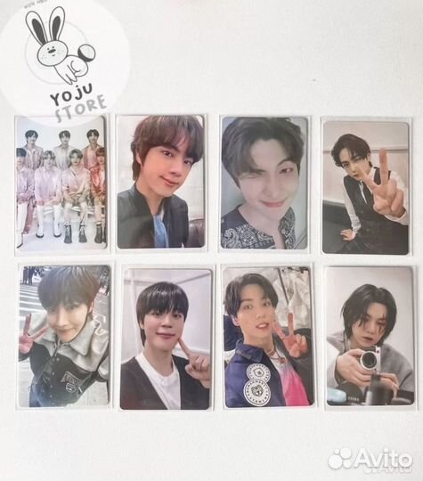 Карточки BTS. RM/Jungkook/V/Suga/Jhope/Jumin/Jin