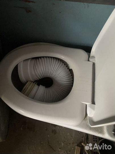 Унитаз строительный бу