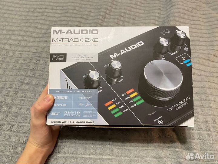 Звуковая карта m audio m track 2x2