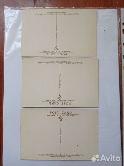 Открытки pandolph caldecott