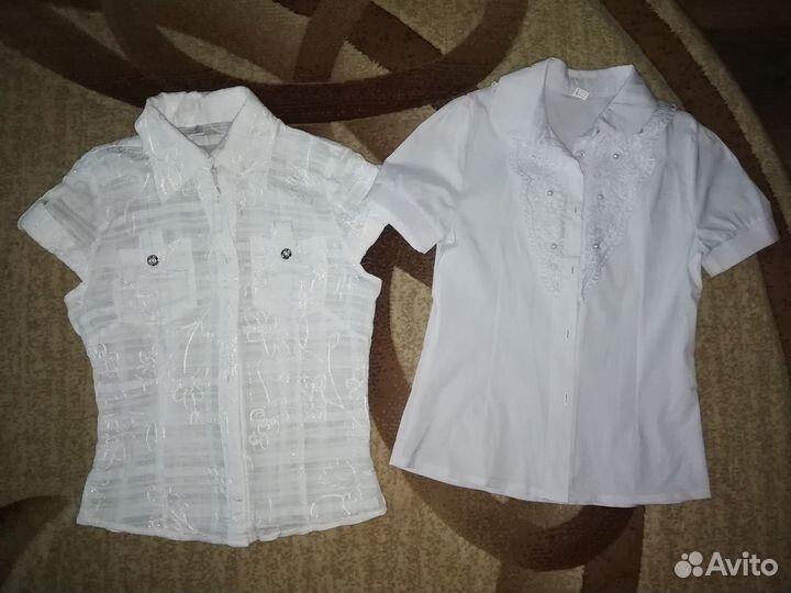 Школьная форма, рубашки, юбка, сарафан, брюки