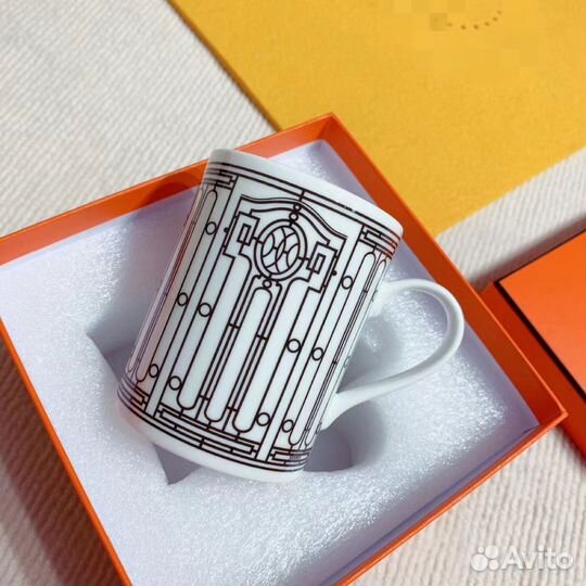 Кружки стакан hermes в коробке