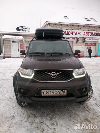 Автобокс на крышу Ветлан 1100 л на Renault Twingo