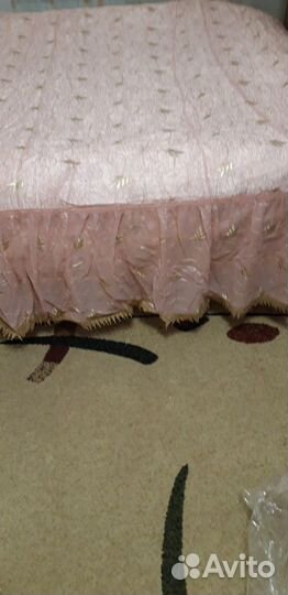 Комплект покрывало,подушки и шторы