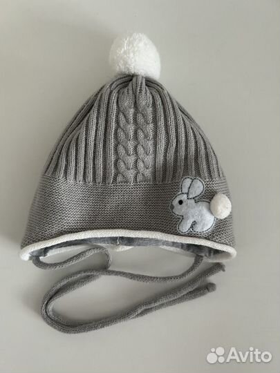 Утепленные шапки для новорожденных