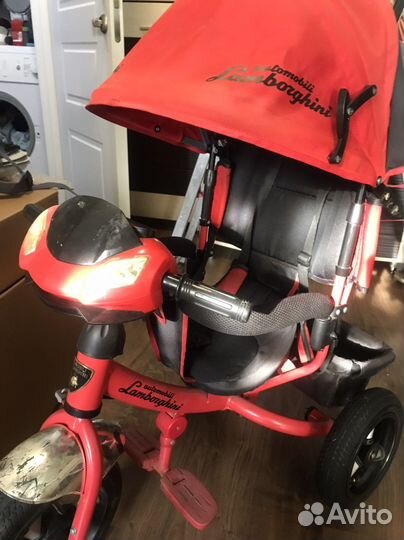 Детский велосипед коляска бу
