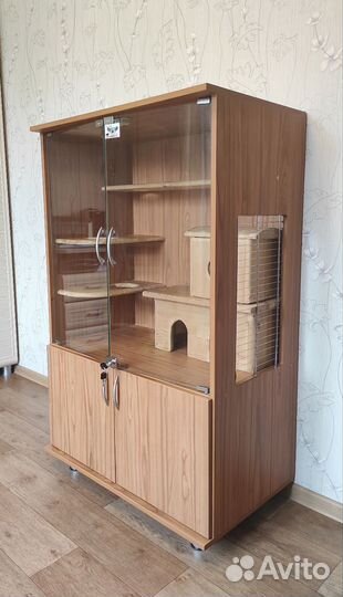 Витрина клетка для шиншилл