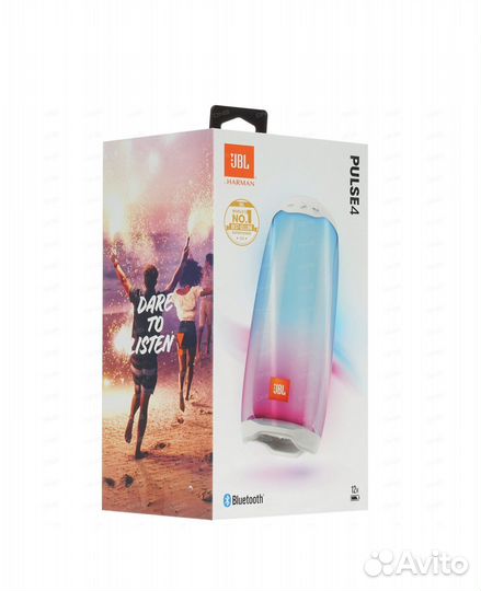 Портативная колонка JBL Pulse 4, белый