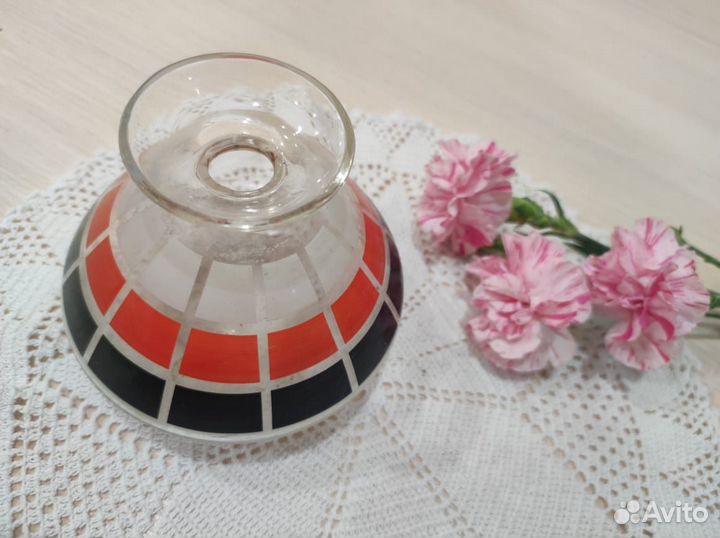 Ваза Матрёшка завода красный май