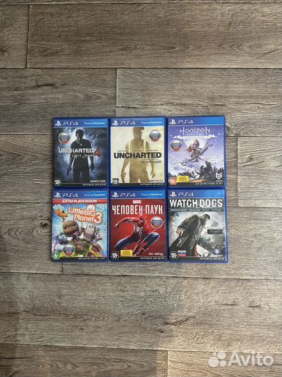 Диски игры для ps4