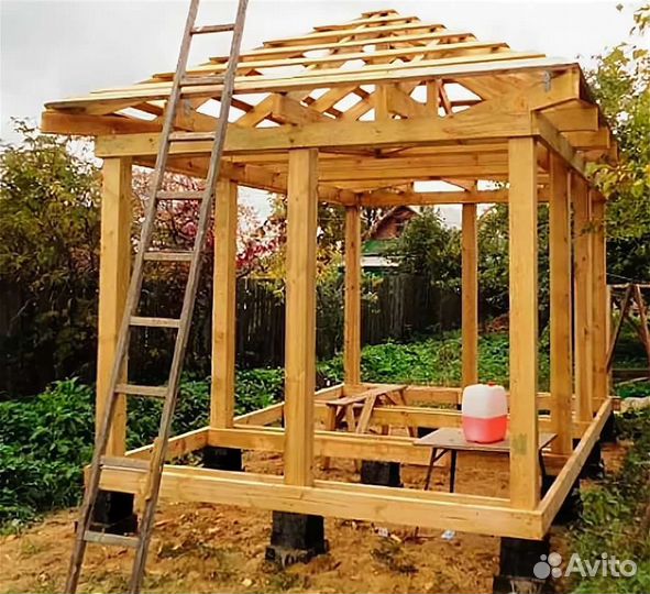 Строительство беседок / террас