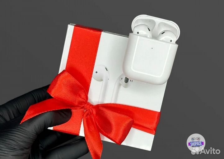 AirPods 2 (Новые, гарантия, бонус чехол)