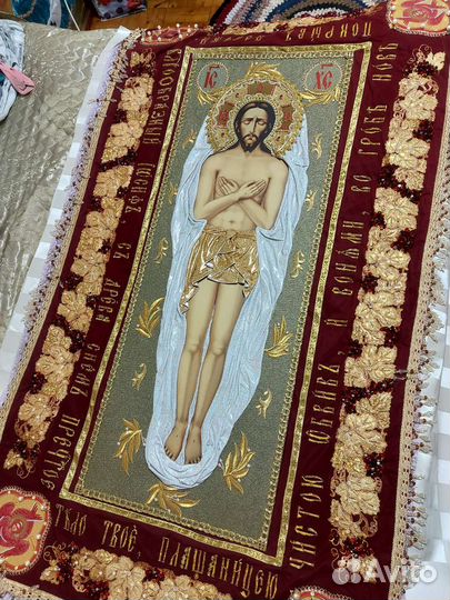 Плащаницы Успения Богор-цы и спасителяиисусахриста