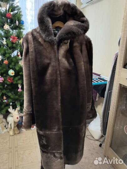 Шуба мутоновая новая 56 размер