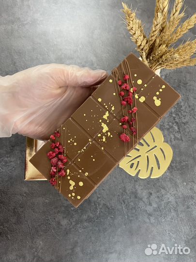 Дубайский шоколад с малиной