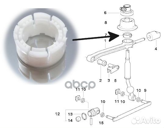 Втулка 25111220600 BMW
