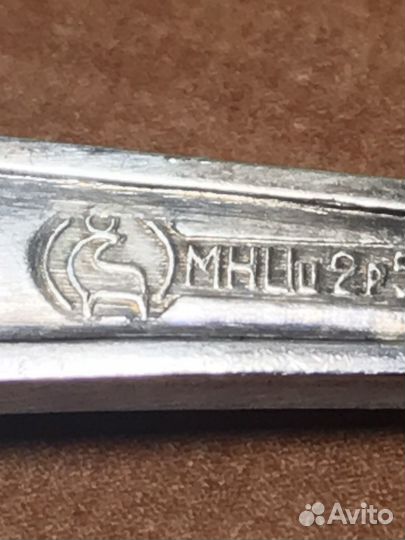 Набор столовых приборов мельхиор СССР