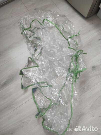 Дождевик на прогулочную коляску