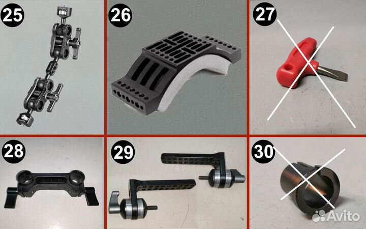 Обвес, грип и пр. (Arri, WC, SmallRig) 45 позиций