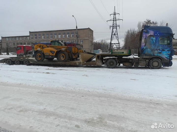 Грузоперевозки тралом негабарита