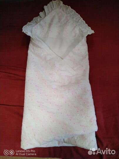 Конверт - одеяло на выписку мальчику и девочке