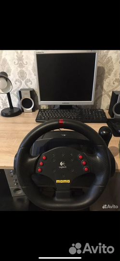 Руль logitech momo racing