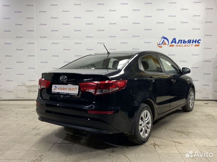 Kia Rio 1.6 AT, 2015, 128 000 км