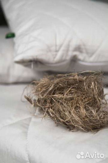 Одеяло с конопляным наполнителем, полуторка