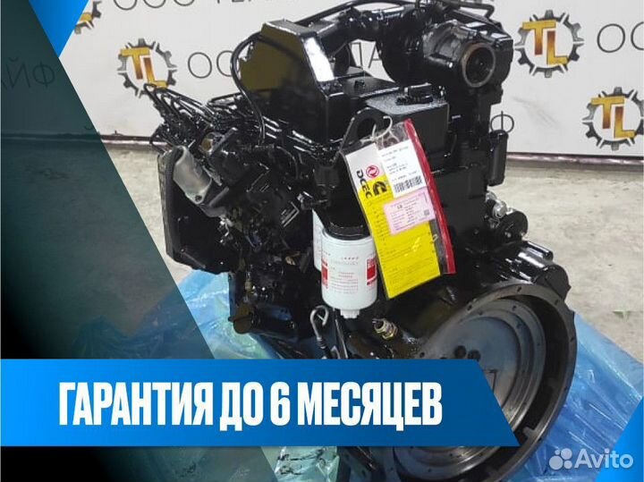 Двигатель Cummins 4BTA3.9-C125 в сборе