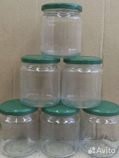 Банки всех объемов с закручивающейся крышкой