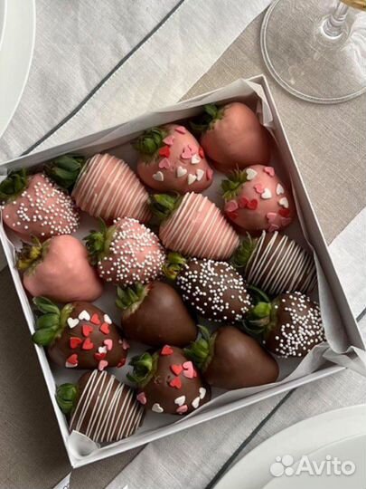 Клубника в бельгийском шоколаде