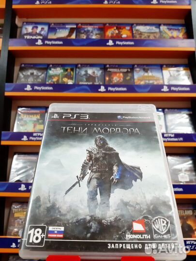 Средиземье Тени Мордора PS3