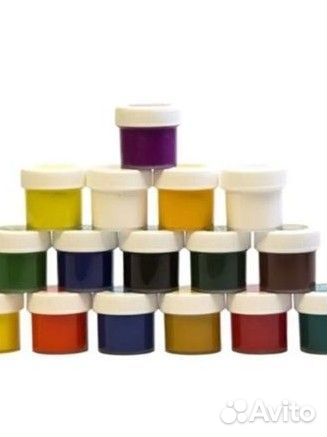 Гуашь луч 16 цветов