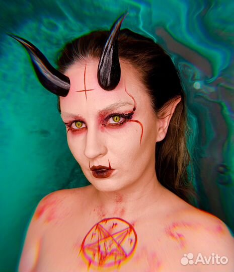 Грим на хэллоуин/ аквагрим на мероприятие