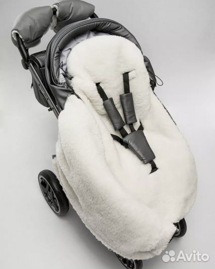 Кокон конверт зимний в коляску или санки