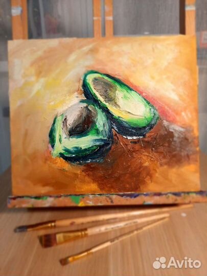 Картина маслом Авокадо