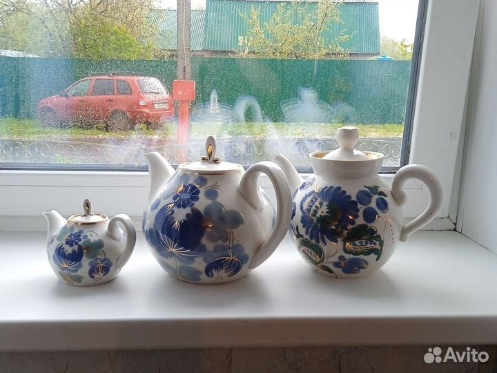 Заварочный чайник фарфоровый