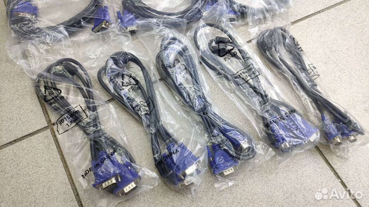 Оптом VGA кабели 1.5м новые