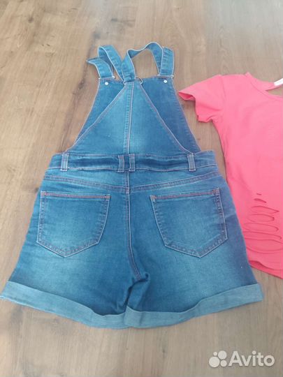 Комбинезон и футболка 130 140