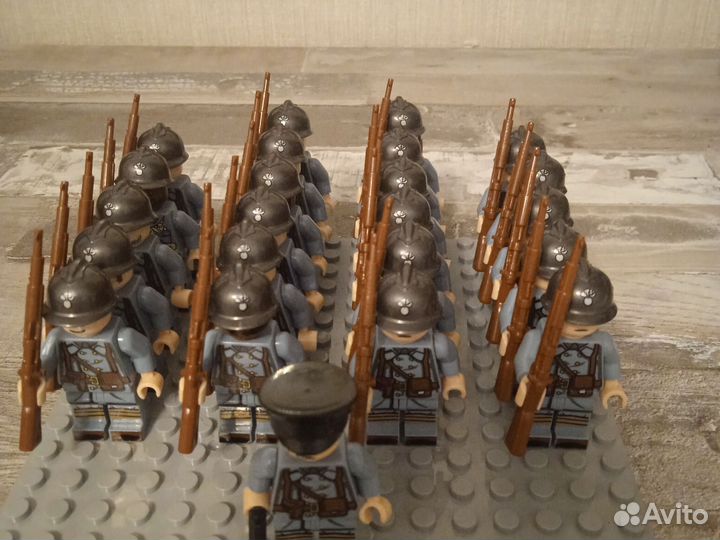 Lego солдаты WW1