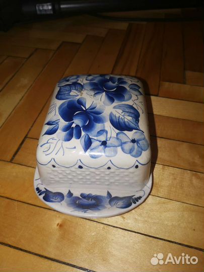 Масленка гжель