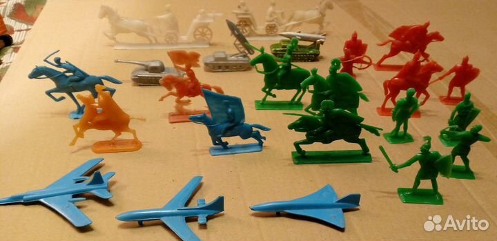 Солдатики, машинки СССР